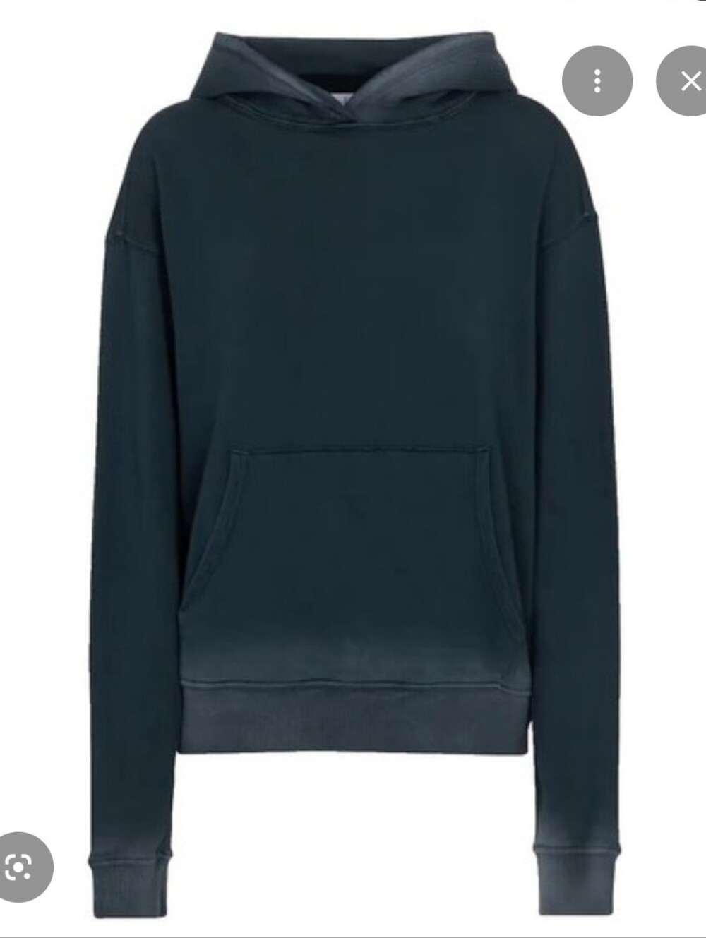 Velvet By Graham & Spencer Hoodie Blue Small